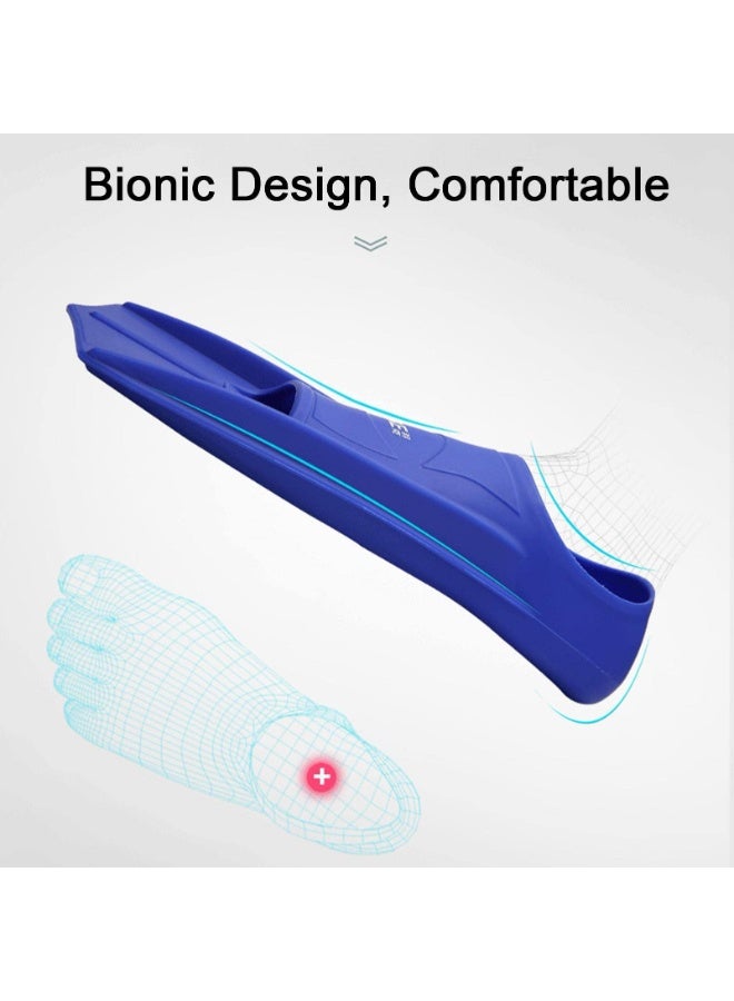 أجنحة السنوركل، أجنحة السباحة الخفيفة ذات القاعدة الكاملة | أجنحة السنوركل المفتوحة للسباحة السفرية والتجديف والغوص لعملية تدريب السباحة، للأطفال والبالغين - Image 2