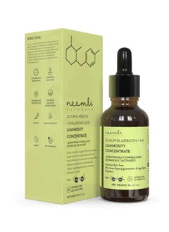 Alpha Arbutin and Hyaluronic Acid Luminosity Concentrate