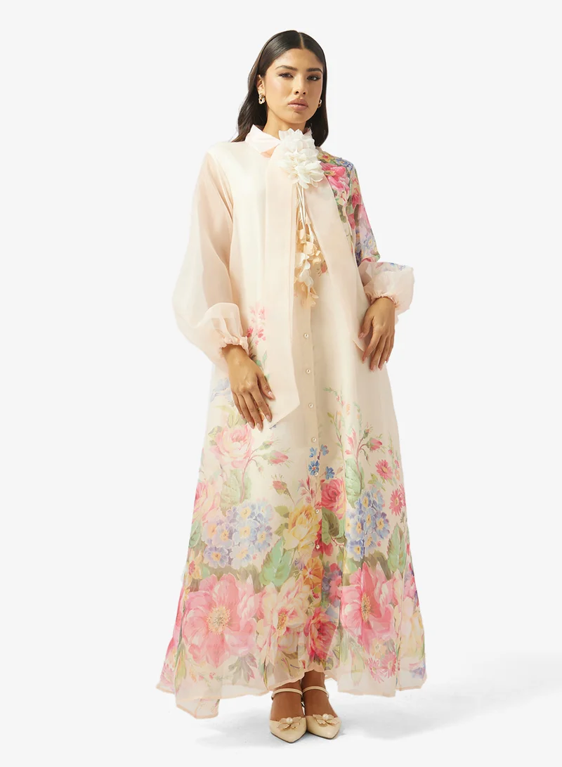 Khizana  Floral Print Dress for Women | Best Price UAE