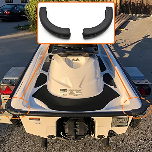 SAUTVS Rear Bumper Corner Cap Kit for Sea-Doo GTI GTX RXP X RXT WAKE PRO SE Accessories (2PCS, Replace OEM #291002244) - Image 3