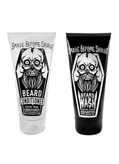 Grave Before Shave™ Beard Wash & Beard Conditioner Pack