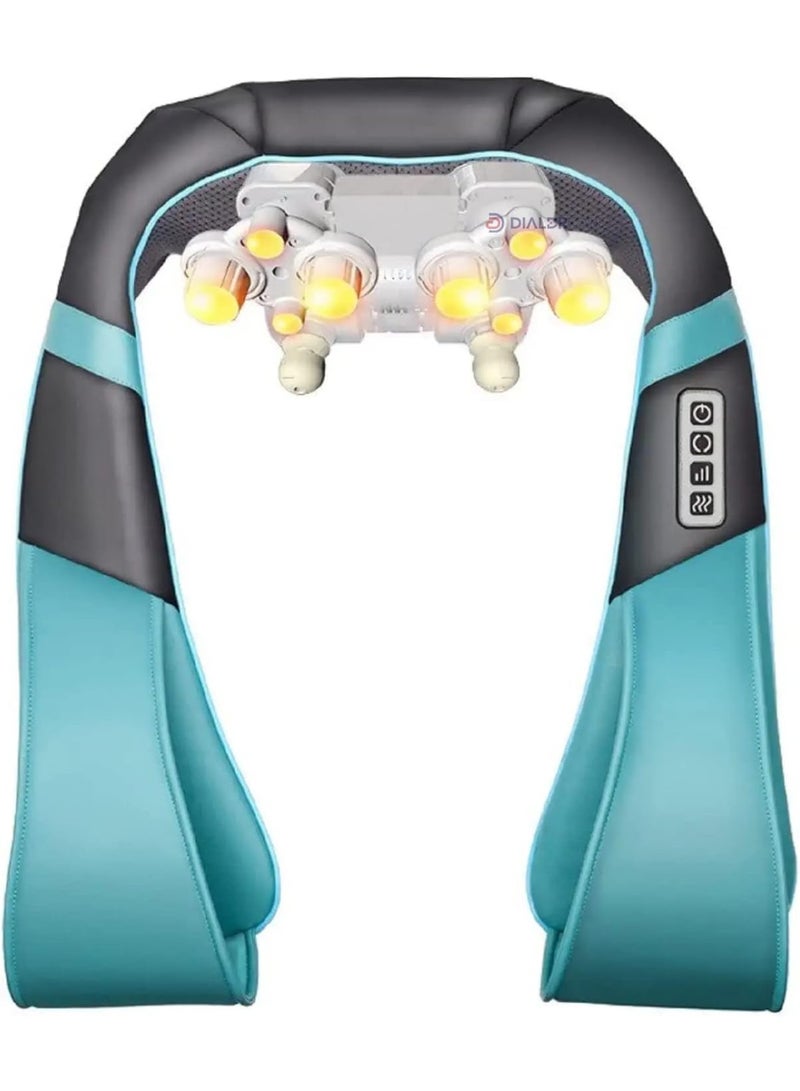 3D Electric Deep Tissue Massager - Neck, Shoulder & Back Pain Relief Device - Ergonomic Body Muscle Relaxation - Portable for Home, Office & Car Use - Image 1