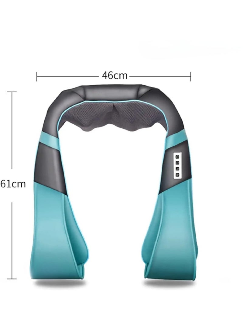 3D Electric Deep Tissue Massager - Neck, Shoulder & Back Pain Relief Device - Ergonomic Body Muscle Relaxation - Portable for Home, Office & Car Use - Image 2