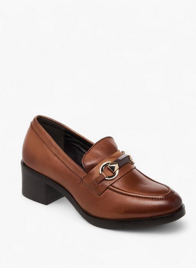 Paprika Women Block Heel Loafers - Image 2