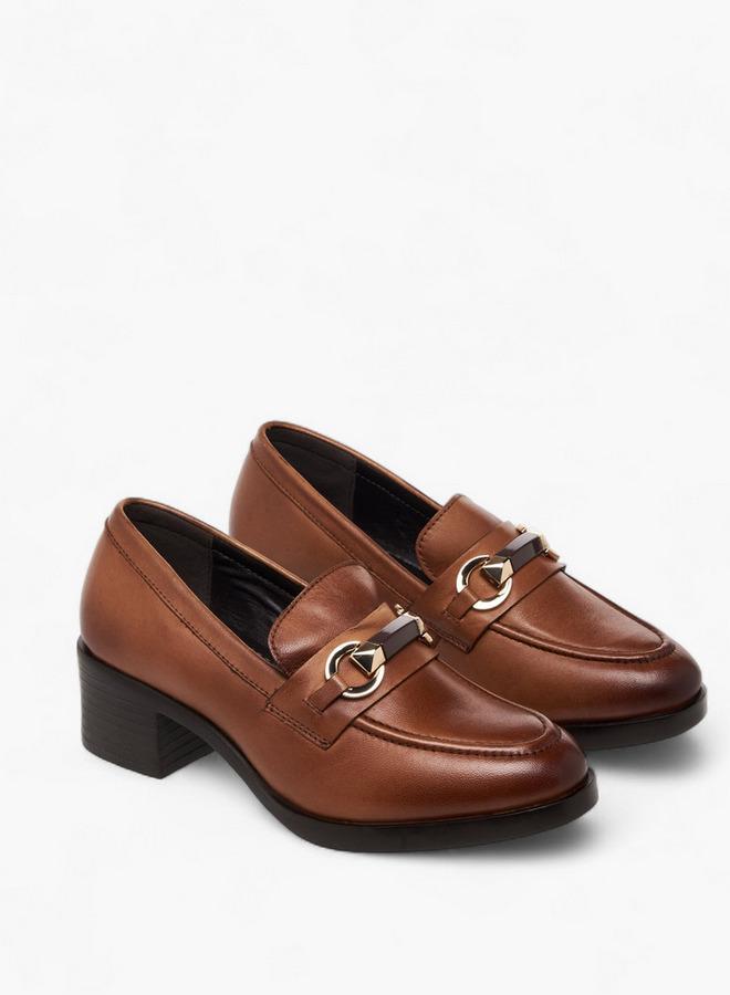 Paprika Women Block Heel Loafers - Image 3