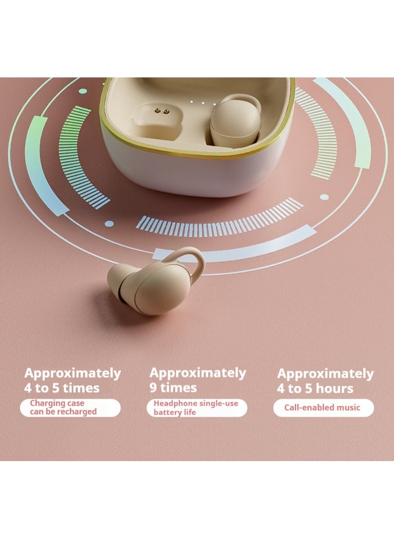 WAIKIL Invisible Sleep Earbuds for Side Sleepers – Wireless Bluetooth 5.2 Tiny Soft Noise Cancelling Earbuds for Sleeping, Hidden Comfortable Earbuds for Work and Rest—BLACK - Image 3