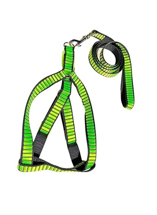 BohoBark 15 mm Army Type Printed Nylon Puppy Harness & Leash Set for Small & Medium Dogs - Pack of (1 Pcs - Harness + Leash) - Image 2