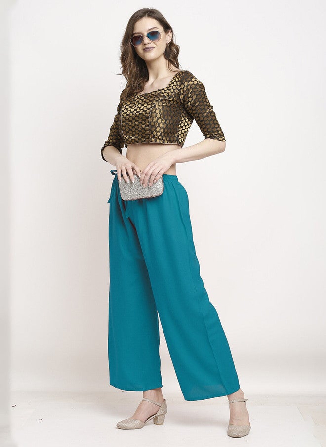Trend Level Women Wide Leg Fit Palazzos - Image 4