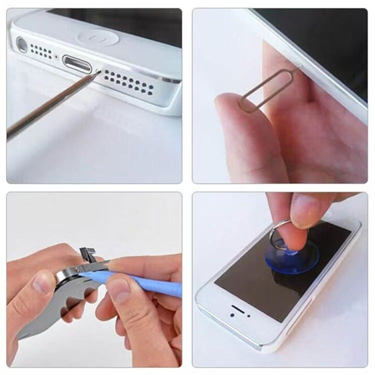 8-Piece Phone Repair Tool Kit for Apple, Screwdriver Set with Pry Tools, Screen & Battery Replacement - Image 2