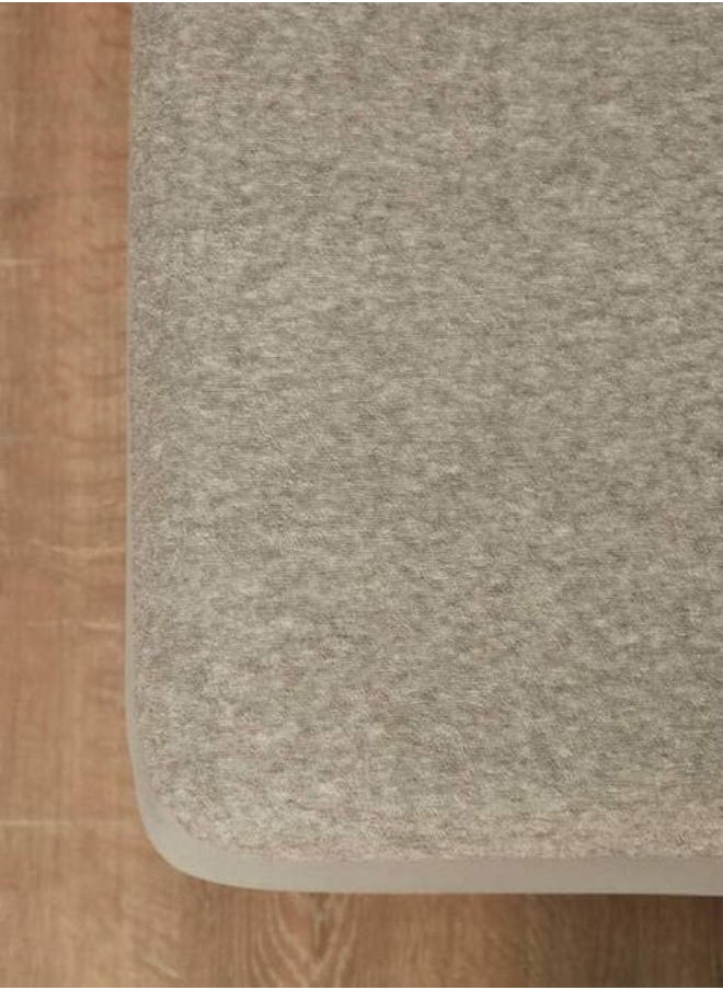 Wakefit - Wakefit 100% Waterproof Premium Cotton Mattress Protector (200 x 180 cms - King Size, Grey) | Breathable and Hypoallergenic Ultra Soft Fitted Bed Protector - Image 1