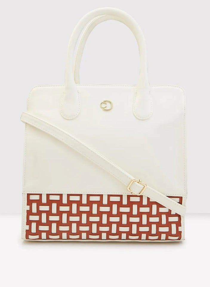 CAPRESE-ZETA TOTE MEDIUM VANILLA - Image 2