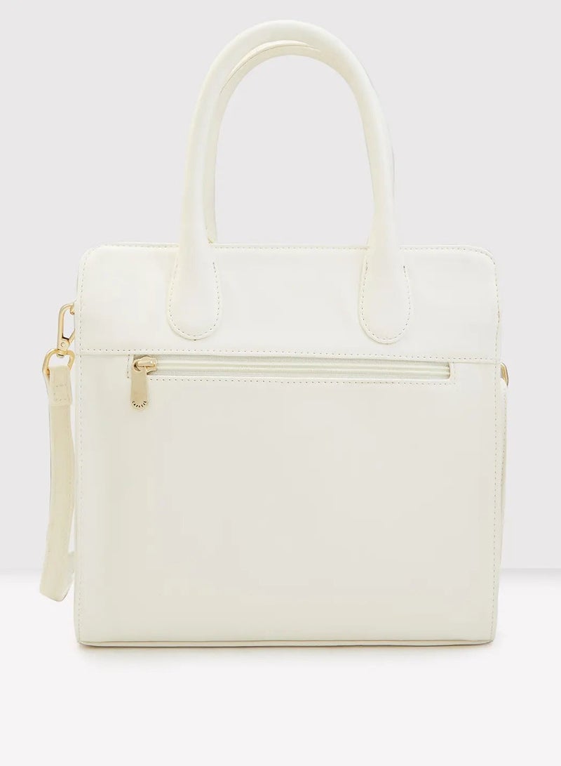 CAPRESE-ZETA TOTE MEDIUM VANILLA - Image 5