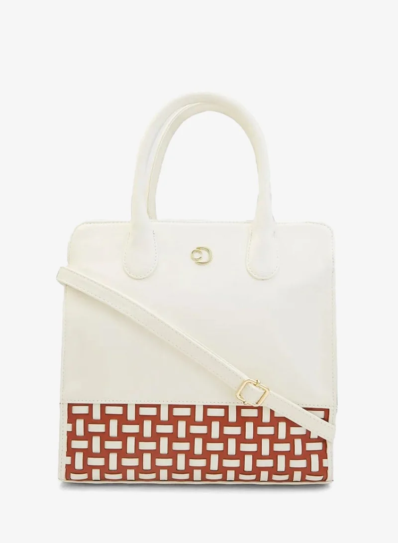 CAPRESE CAPRESE-ZETA TOTE MEDIUM VANILLA