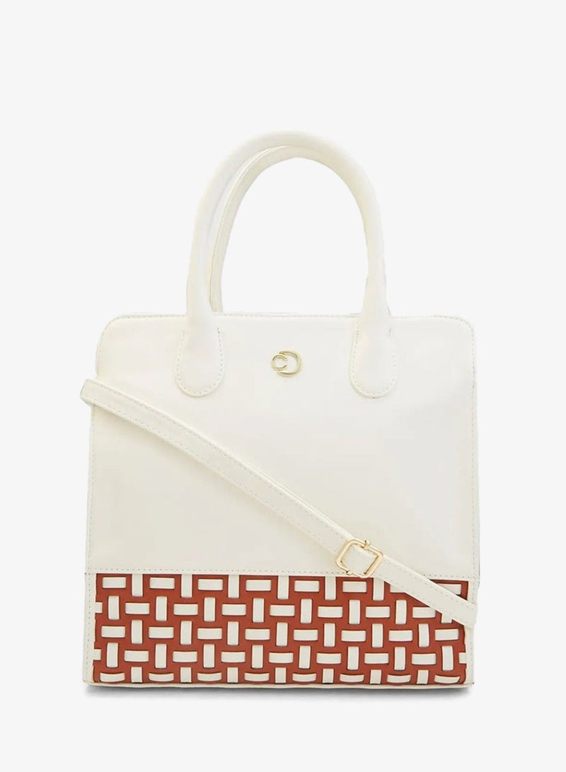 CAPRESE-ZETA TOTE MEDIUM VANILLA - Image 2