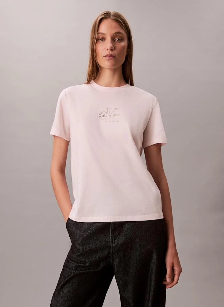 Calvin Klein Jeans Graphic Crew Neck T-Shirt