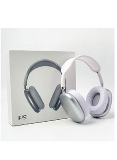 P9 Air Max P9 Bluetooth Headphones Over the Ear Silver  - Image 1