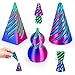 3Dgenius 3 Pack Spiral Cone Fidget Toys 3D Printed Spiral Fidget Toys Impossible Cone 3D Printed Fidgets Impossible Pyramid Passthrough 3D Printed Toys for Adults Kids for Anxiety Relaxing 3PCS - Image 2