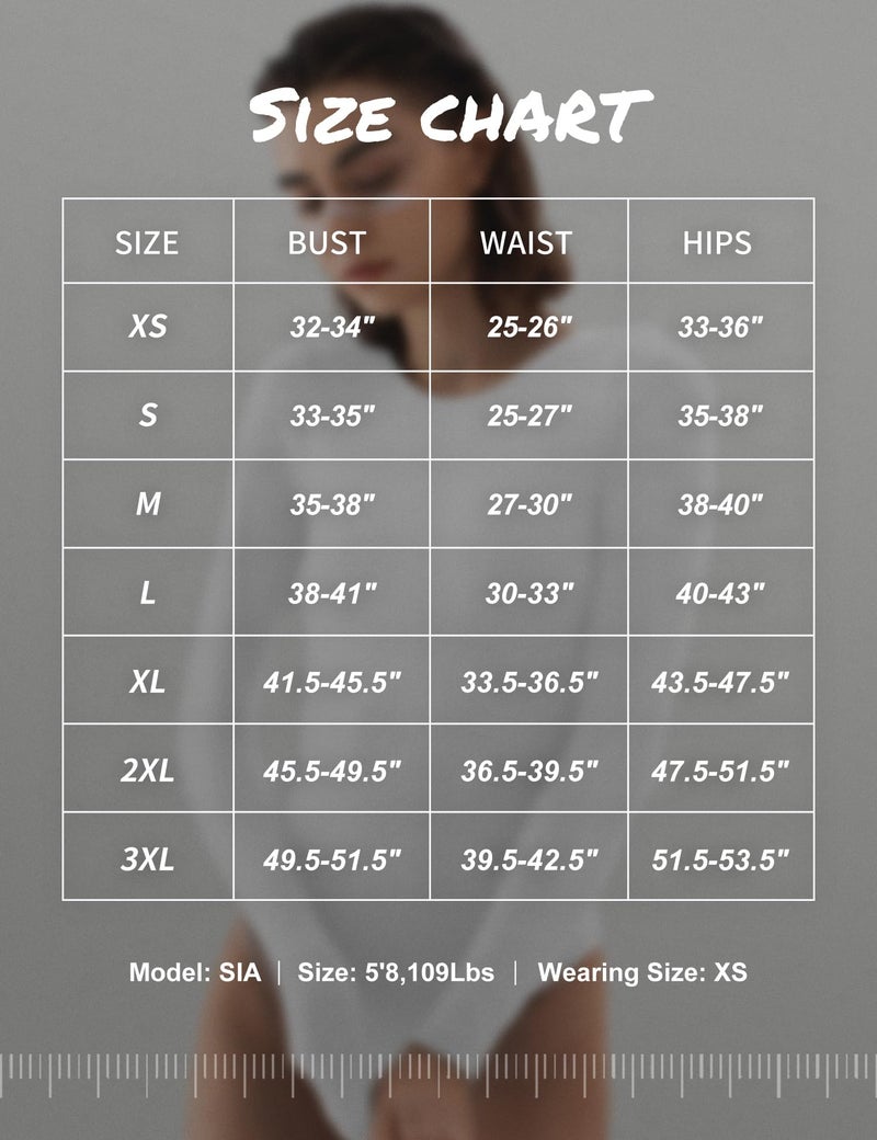 PUMIEY Long Sleeve Bodysuit For Women Crew Neck Tops Womens Fashion Body Suits Fall Bodysuits Splashed White X-Small - Image 2