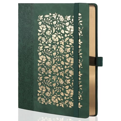 TIEFOSSI B5 Dot Journals for Women Men 160 GSM Thick Paper 150 Numbered Pages 5 5MM Dot Grid Dotted Notebooks for Planner Organization - Image 1