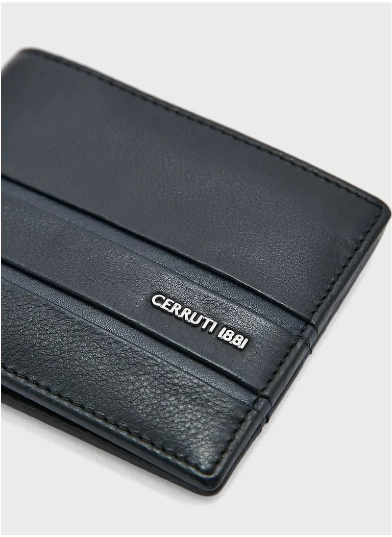 CERRUTI 1881 Mike Blue Leather Wallet for Men