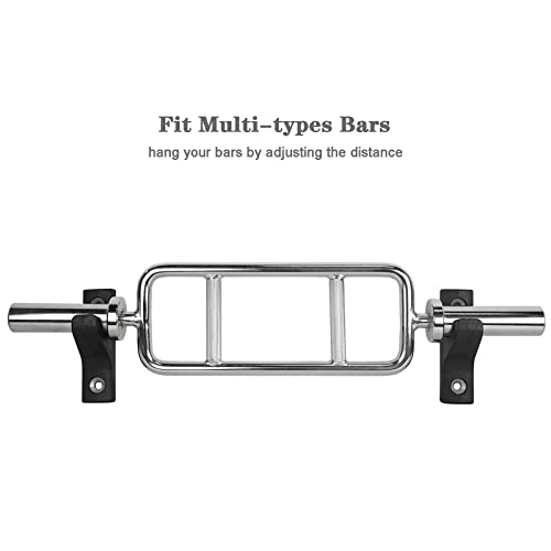 Luwint Barbell Holder Wall Mounted, Premium Horizontal Single Bar Storage Rack - Image 3
