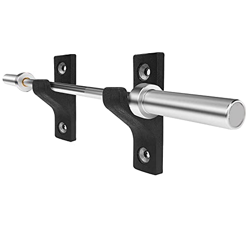 Luwint Barbell Holder Wall Mounted, Premium Horizontal Single Bar Storage Rack - Image 1