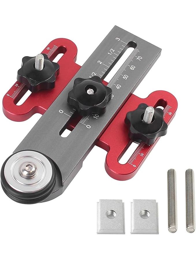 Thin Rip Jig Aluminum Alloy Multipurpose Feather Board Saw Press Feeder 1pcs Color 2 - Image 1