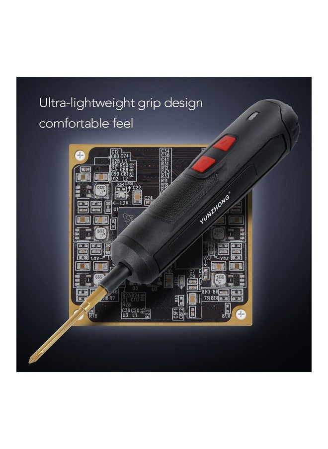 NIBEMINENT - Electric Screwdriver Six Adjustable Gear Multicolour - Image 1