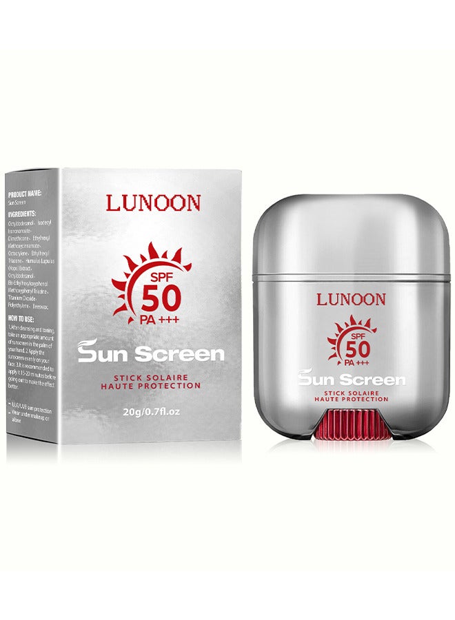 لونون الببتيد 9 أحمر الشمس الحيوي spf50 + PA +++ ، محمول حماية الأشعة فوق البنفسجية الحيوية واقي الشمس عصا المحترف ، واقيات الشمس للوجه للجنسين ، منعشة غير دهنية وسهلة التطبيق - Image 1