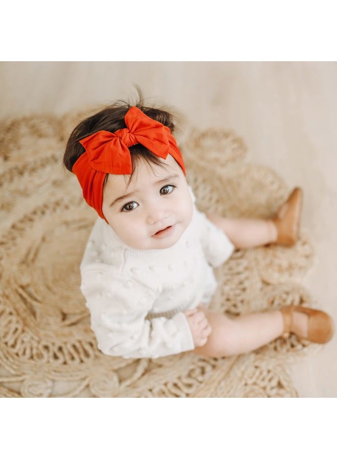 Prohouse 20PCS Baby Nylon Headbands Hairbands Hair Bow Elastics for Baby Girls - Image 4