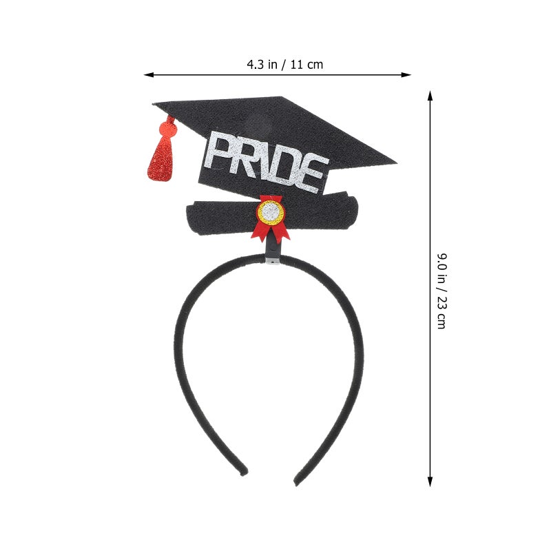 8 pcs Graduation Party Headbands Grad Caps Headbands Graduated Party Supplies - Image 4