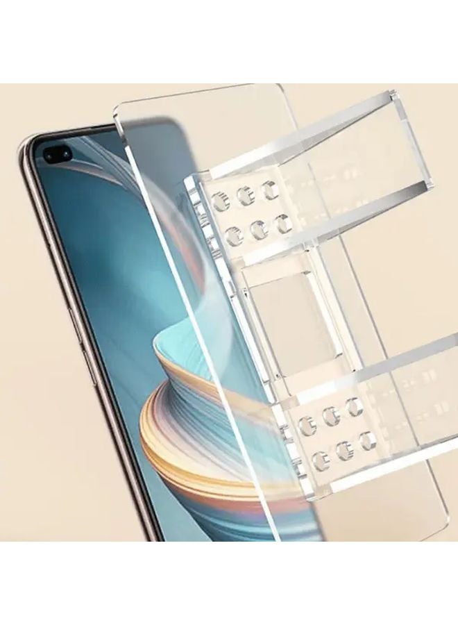 4pcs No Drill Plastic Shelf Support Brackets 5.9x2.75 Invisible Wall Cabinet Layer Anchors - Image 5