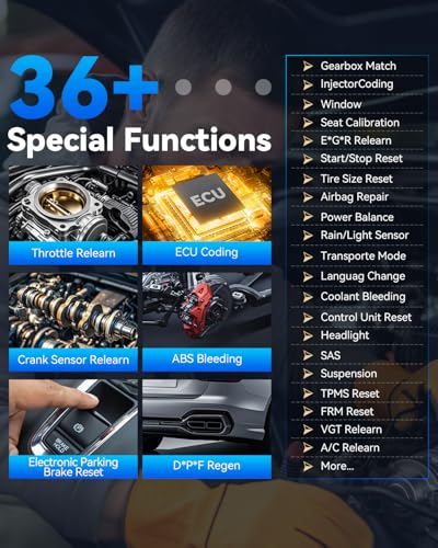 XTOOL D7 Bidirectional Scan Tool: 2026 Ai-Assisted OBD2 Scanner Diagnostic Tool with 36+ Resets, Full System Car Scanner with EPB, Injector Test, Throttle, Crank Sensor Relearn, FCA, CANFD & DoIP - Image 5