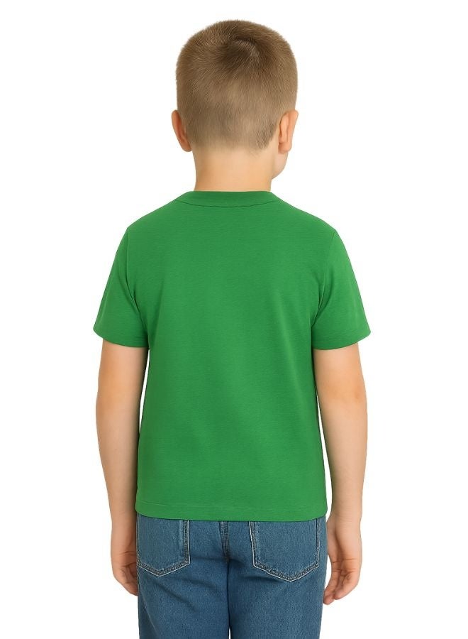 PRINTSHOP4ME Boys Eid Al-Adha Themed Cotton T-Shirt–Round Neck,Short Sleeve,Comfortable Kids Wear For Festive Celebrations - Image 4