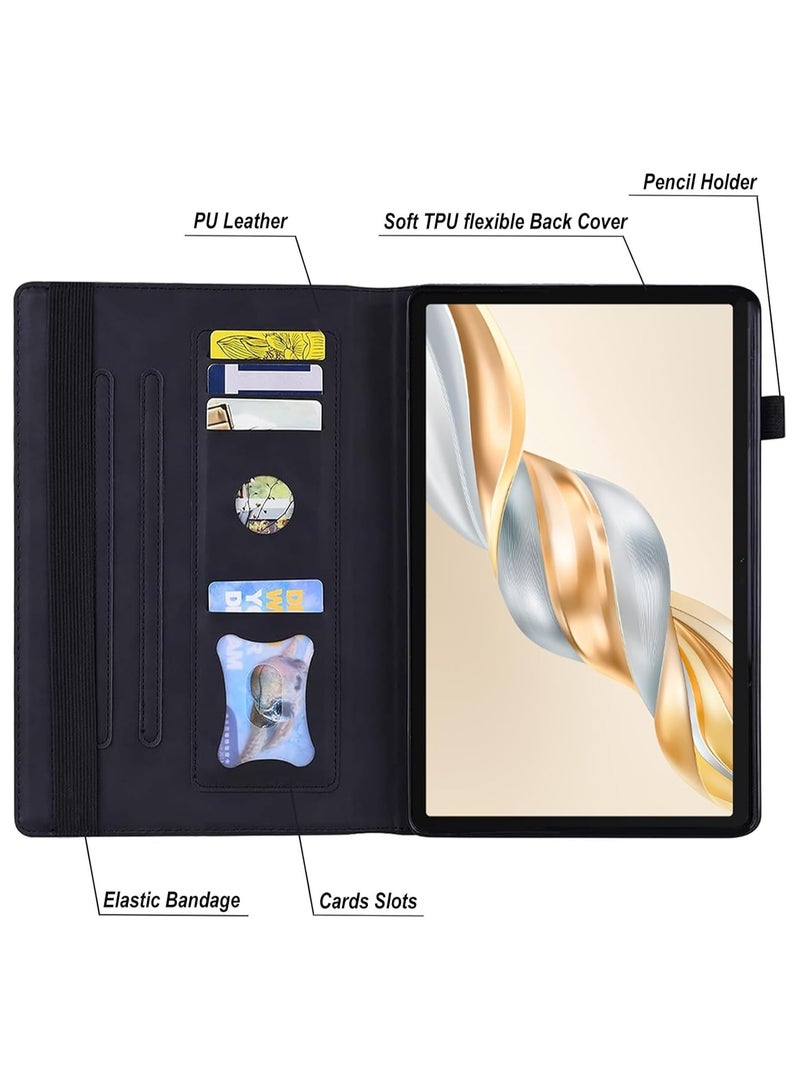Case Compatible Honor Pad X9a 11.5 inch 2025, Honor Pad X9a Wallet Case, Smart Folio Ultra Slim Book Cover with Stylus Holder - Image 2