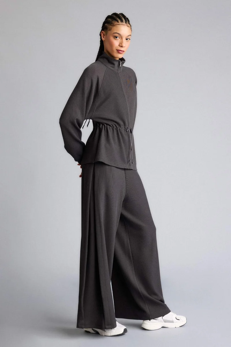 ديفاكتو Wide Leg Long Modal Sports Pants