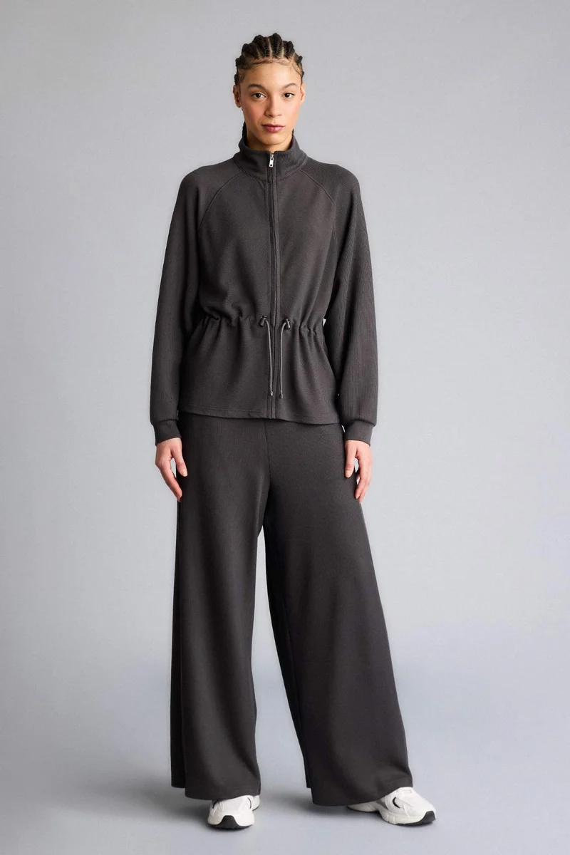 ديفاكتو Wide Leg Long Modal Sports Pants