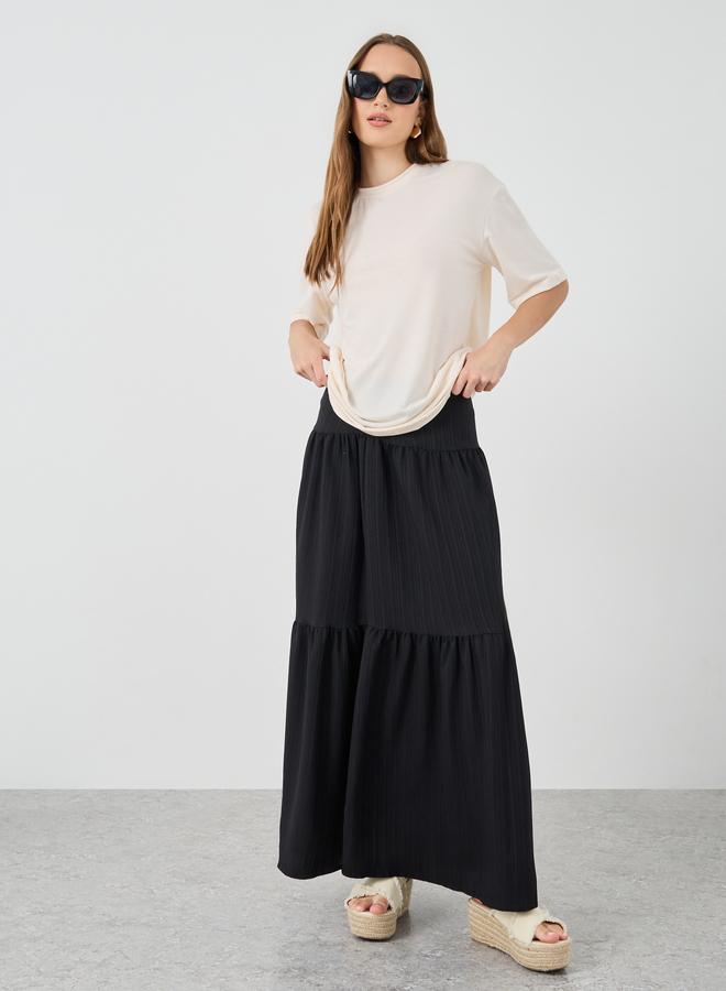 Take Two Slogan Print Oversize T-Shirt - Image 3