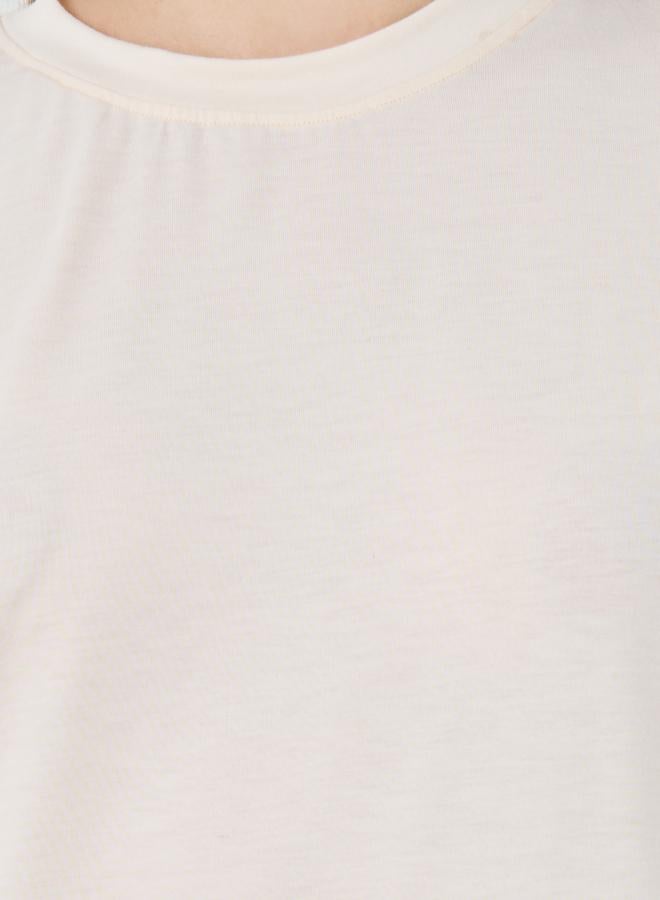 Take Two Slogan Print Oversize T-Shirt - Image 4