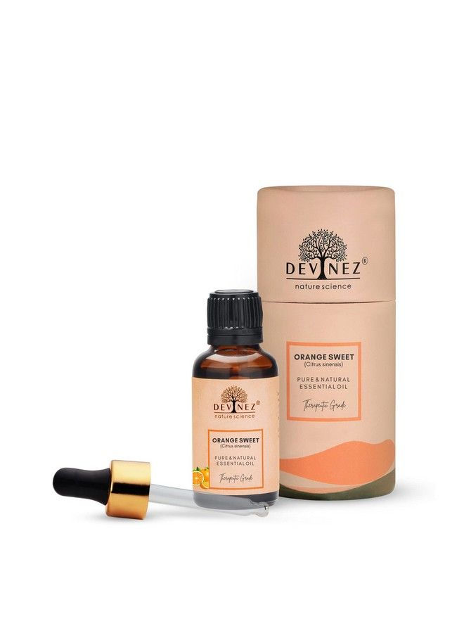 Devinez Orange Sweet Essential Oil 100% Pure Natural & Undiluted For Aromatherapy Hair & Skin Care Enriched In Vitamin E 10Ml - Image 1