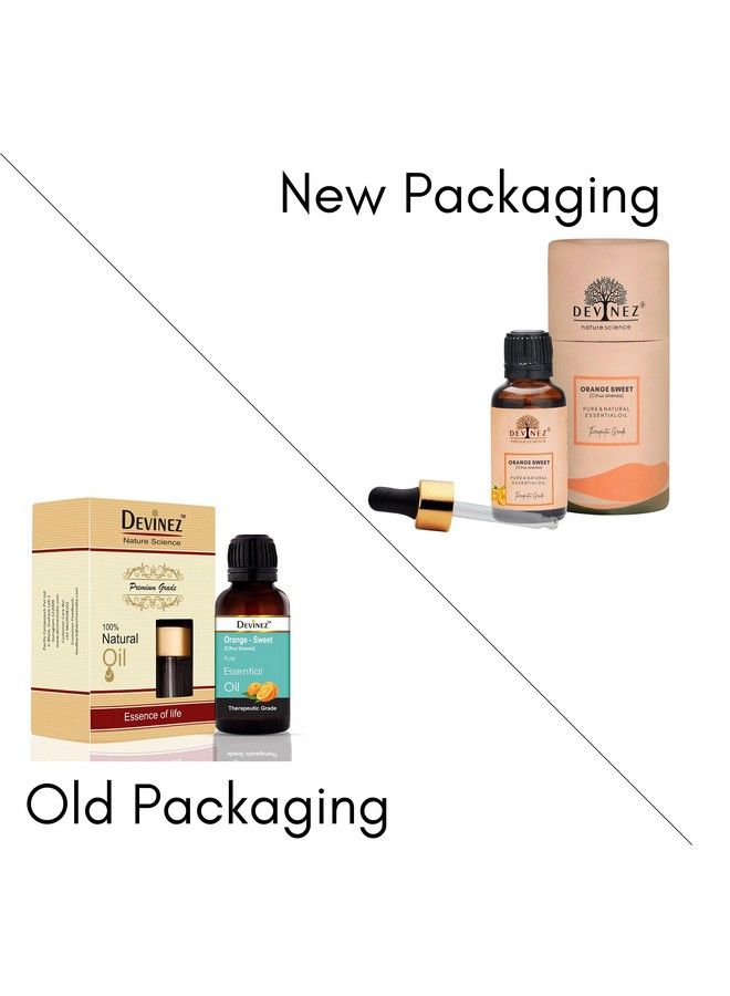Devinez Orange Sweet Essential Oil 100% Pure Natural & Undiluted For Aromatherapy Hair & Skin Care Enriched In Vitamin E 10Ml - Image 3