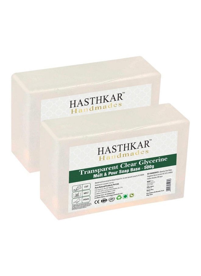 byPurenaturals Hasthkar Transparent Clear Glycerine Soap 500Gm (Pack Of 2) ; For All Skin Types ; Organic Glycerin Soap For Men And Women  - Image 2