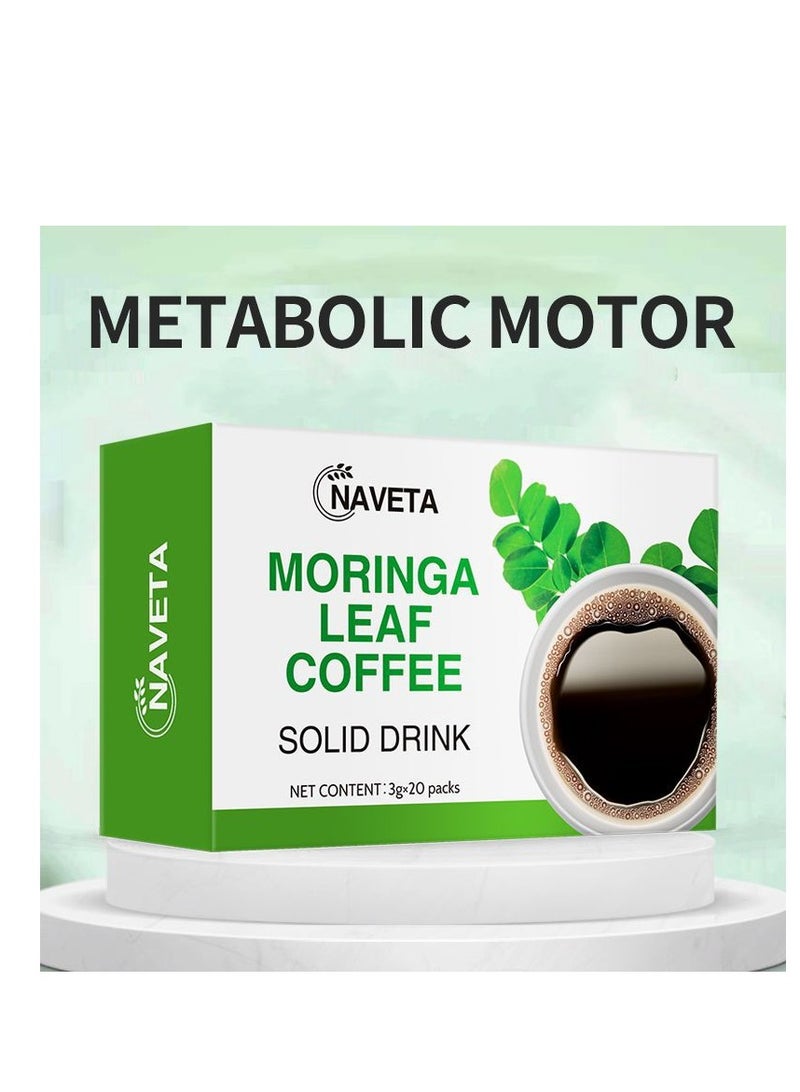 NAVETA 20 packs of Moringa coffee, weight loss and energy - Image 2