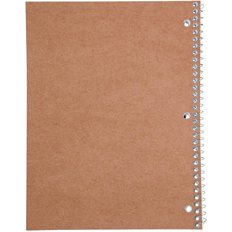 Mead Spiral Notebook, 1 Subject, College Ruled Paper, 7-1/2" x 10-1/2", 70 Sheets, Color Will Vary (05512) - Image 4