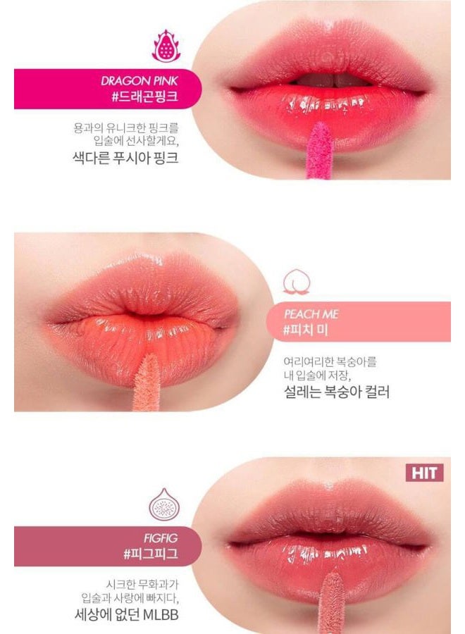 rom&nd Juicy Lasting Tintㅣ Vivid color, Juicy & Glossy Finish, Long-lasting, MLBB, Highly-Pigmented, Clear & Natural Makeup, Lip Tint for Daily Use, K-beauty, 5.5g / 0.2 oz (09 LITCHI CORAL) - Image 5