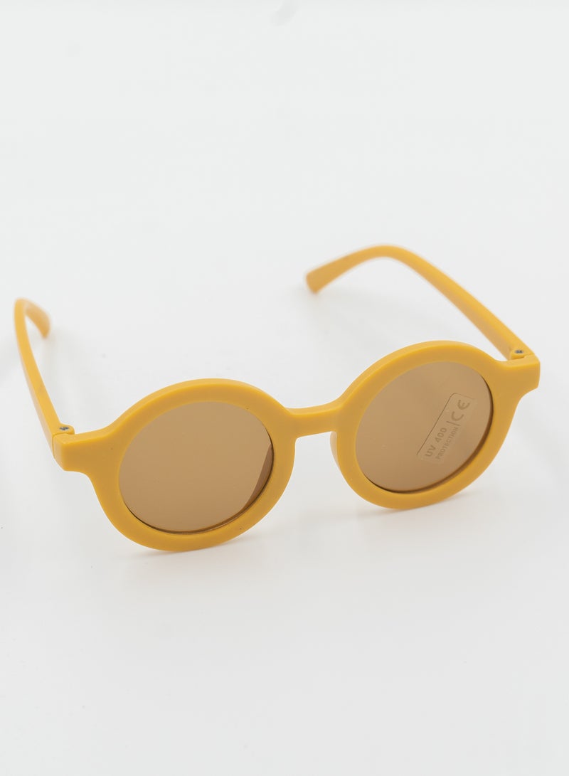 D'Daniela Glasses and Headband Set For Babies and Girls Yellow Colour - Image 2