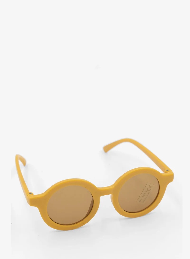 D'Daniela Glasses and Headband Set For Babies and Girls Yellow Colour
