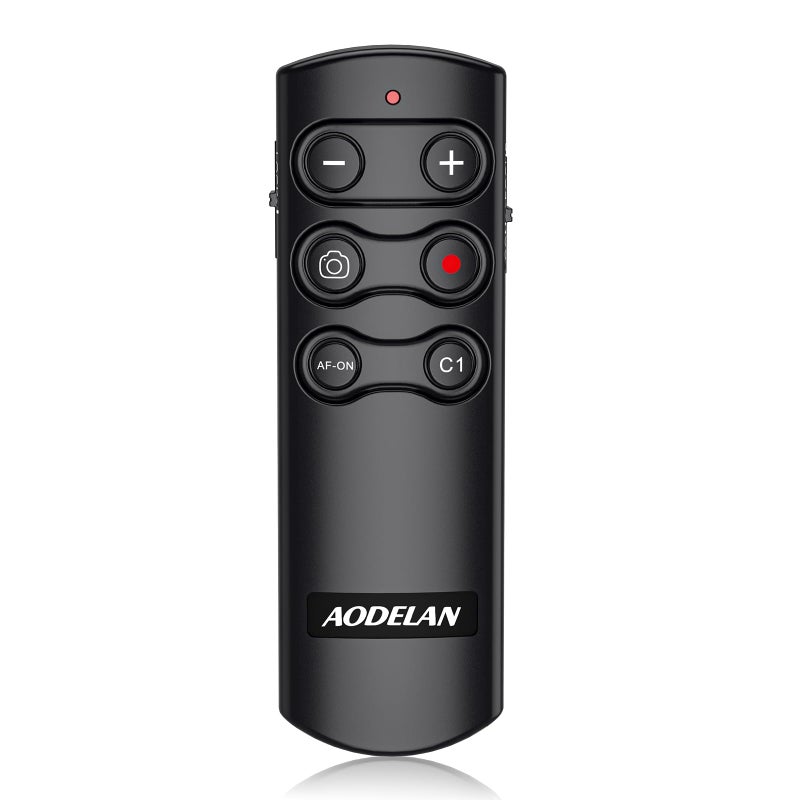 AODELAN Camera Remote Control Remote Shutter Commander for Sony ZV-E10,FX3,A1,a6100, a6400, a6600, a7C, a7 III, a7R III, a7R IV, a9, a9 II, DSC-RX0 II, DSC-RX100 VII, ZV-1; Replace Sony RMT-P1BT - Image 1
