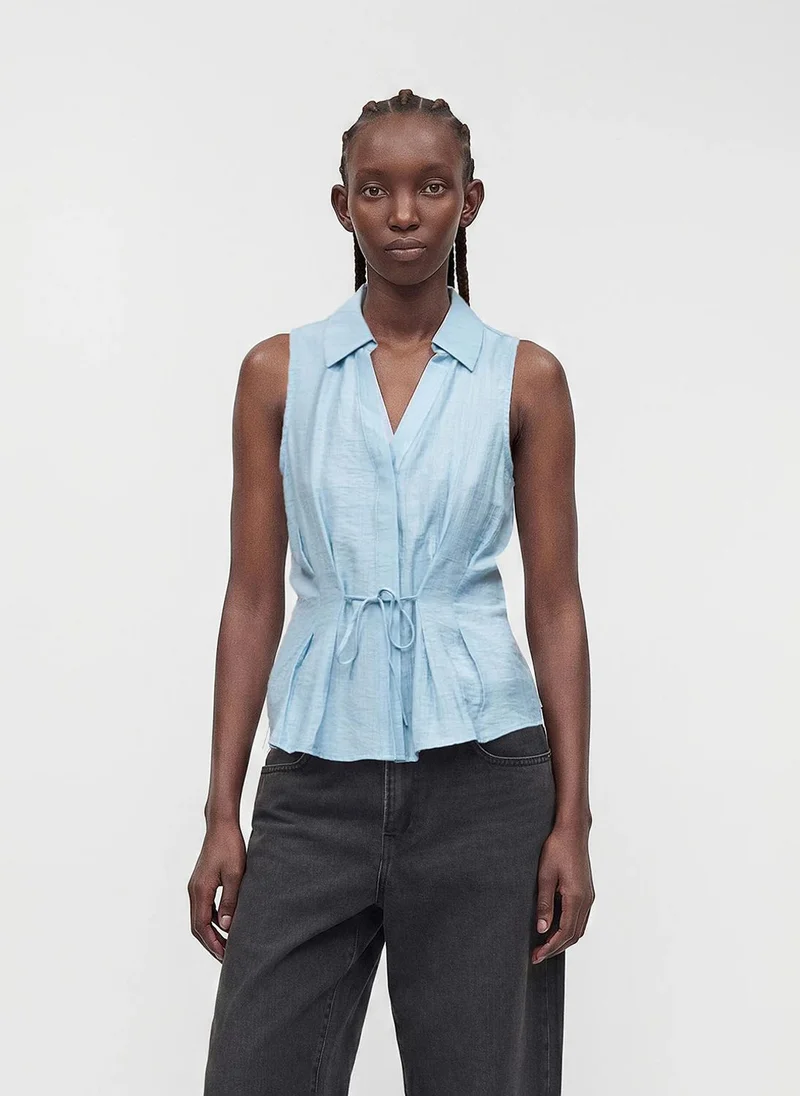 فيرو مودا Women's VMANNA Sleeveless Woven Top