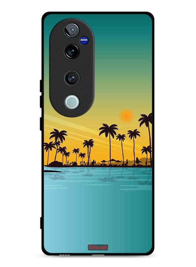 Tolwak Vivo V40 Pro 5G Protective Case Cover Scenery Abstract Art - Image 1